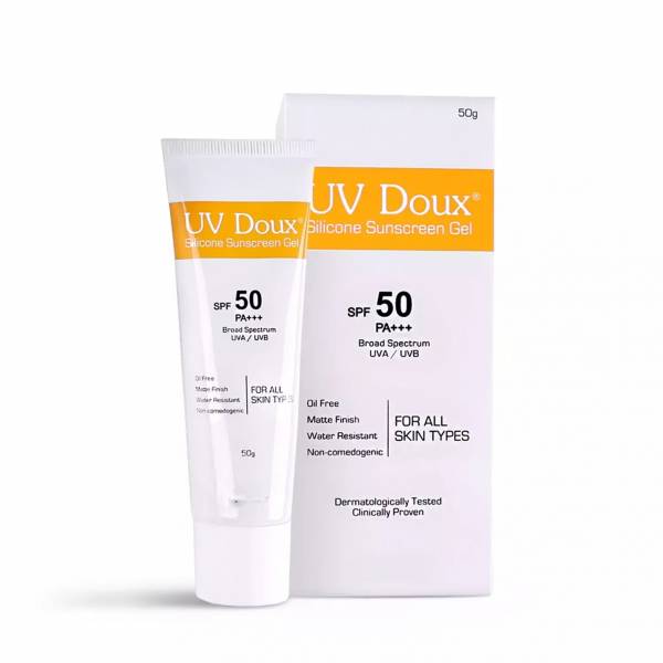 Uv Doux Spf 50 Tube Of 50gm Sunscreen Gel