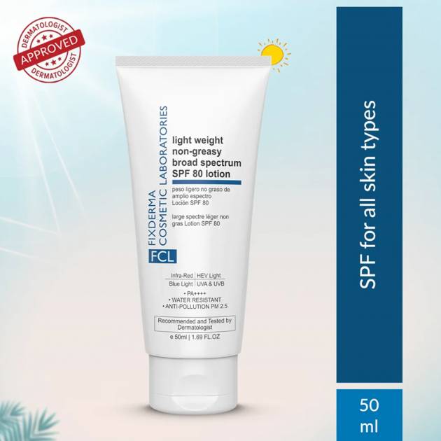 FCL Light Weight SPF 80 Lotion 50ML