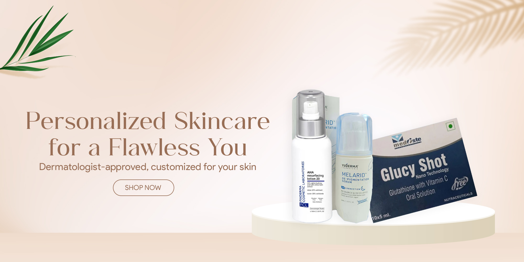 Personalized Skincare products