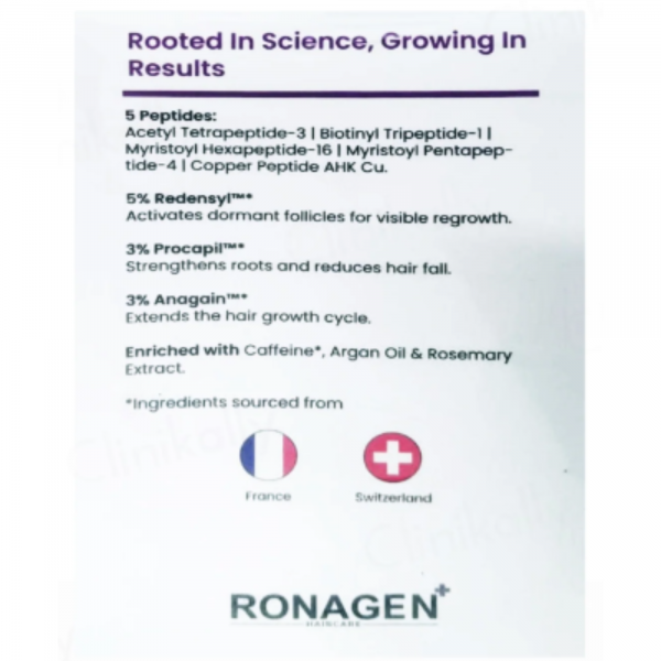 Diara Ronagen+ Advanced Penta-Peptide Hair Serum - Image 3