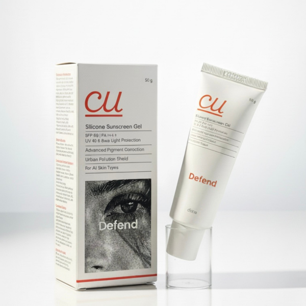 cu silicone sunscreen gel