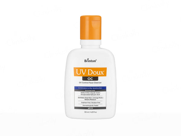 UV Doux OC Oil Control Face Cleanser For Combination To Oily, Sensitive Skin